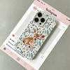 Phone Case For Iphone 14 17 Air 11 Pro Max 16 13 15 Plus 12 White Breathable Silicone Sitting Elk And Green Grass Casual Cover