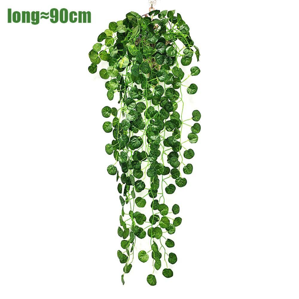 

Ivy Vine Balcony Silk Leaf Wall Hanging Artificial Vine Green Plant Fake Flowers Artificial Plant