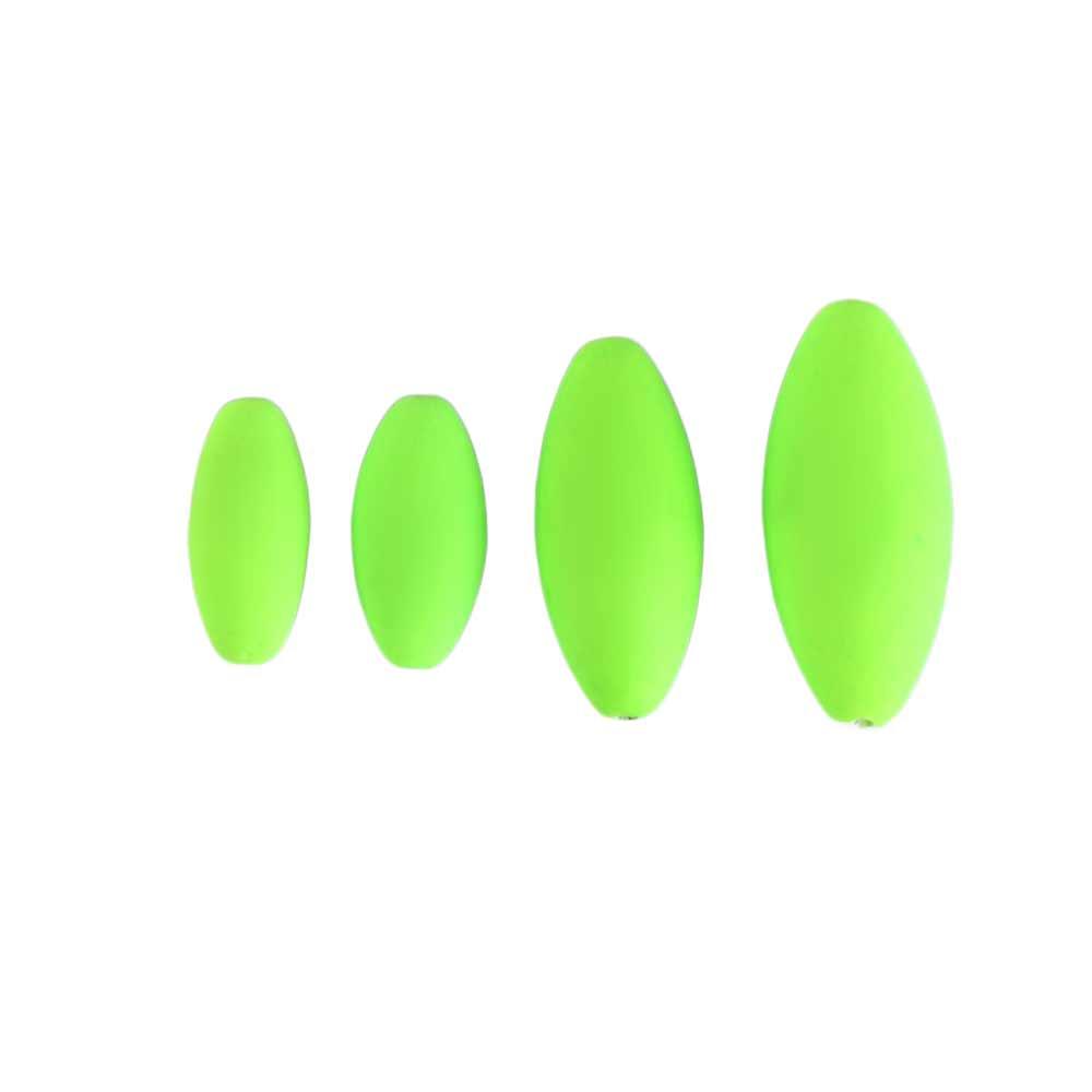 Fishing Floater Connector Fishing Bobber Floating Beans Fishing Space Beans Oval Fishing Float