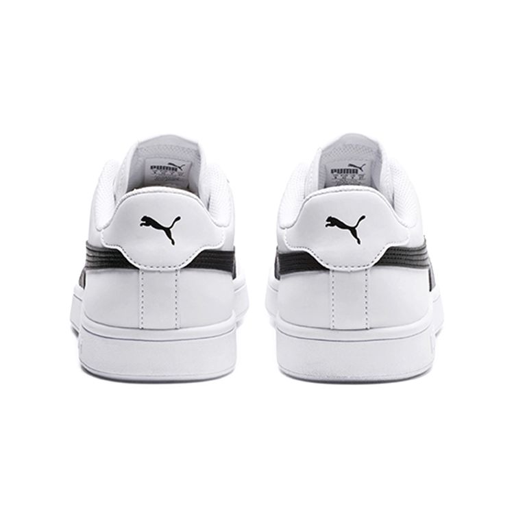 Puma Smash V2 Buck Casual Low-Top Sneakers Men sneakers Black White 365160-07