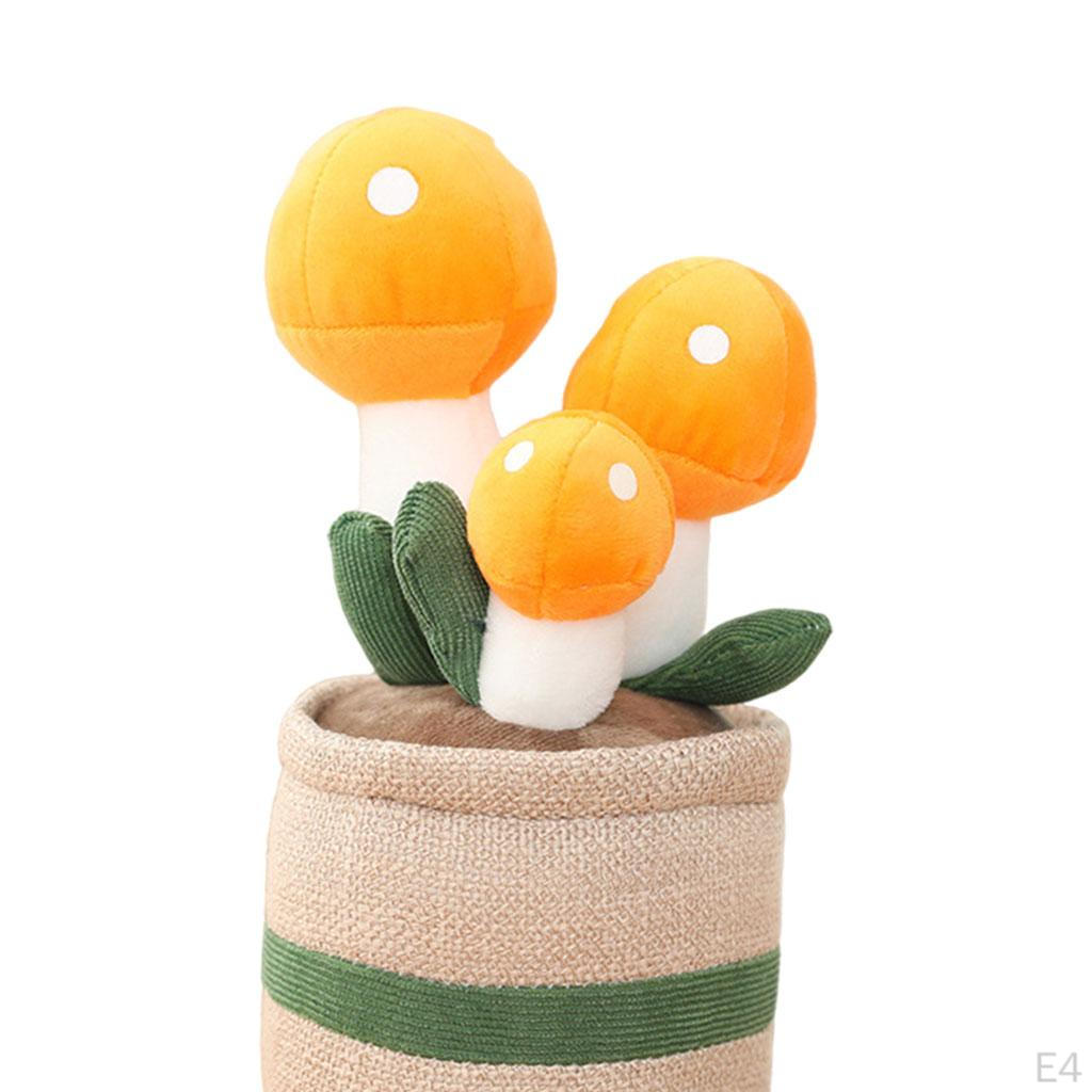 Cute Potted Plants Plush Toys, Lovely Stuffed Doll, Car office and home Drcorative Small Gadget for