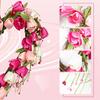 Home Decoration Heart Shaped Heart Shaped Wreath Valentine'S Day Wreath 40cm Mother'S Day Decoration For Bedroom Valentine'S Day