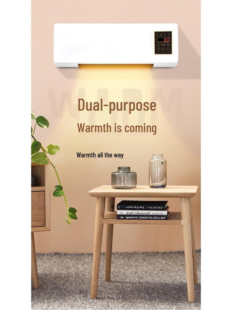 Nástěnný ohřívač US 110V: Dvoufunkční fukar studeného a teplého vzduchu