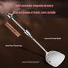 ZISIZ Rosewood Handle 304 Stainless Steel Soup Ladle