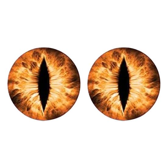 1 Paar Autoscheinwerferaufkleber, selbstklebend, wasserdicht, lustige 3D-Augen, Scheinwerferaufkleber, Autofenster-/Stoßstangen-Dekorationsaufkleber