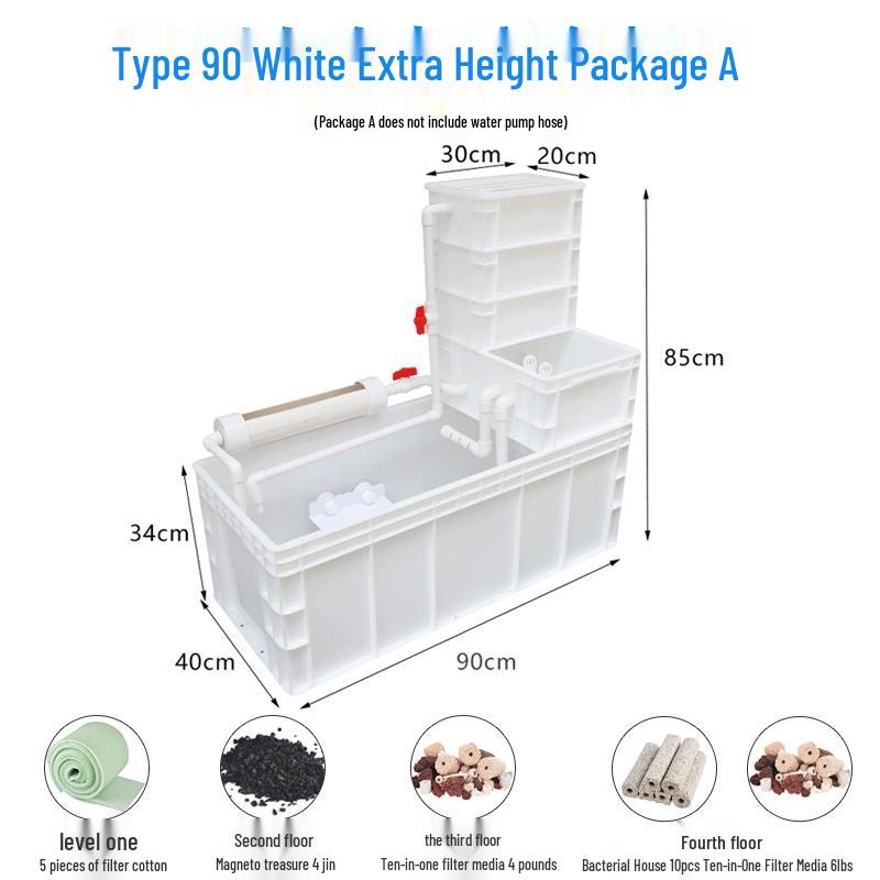 Enhanced Turtle Tank with Filter and Water Change System