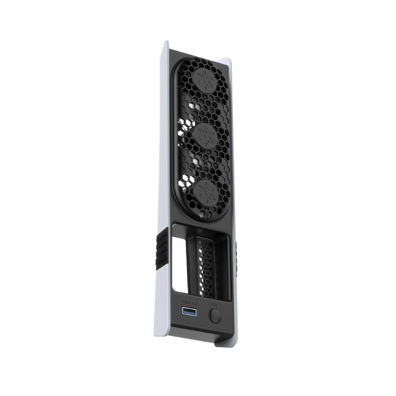 

Quiet Cooling Fan for P5 Slim/Professional Digital/Disc Console with LED Light 5 Modes and Enhancing Heat Dissipation чёрный