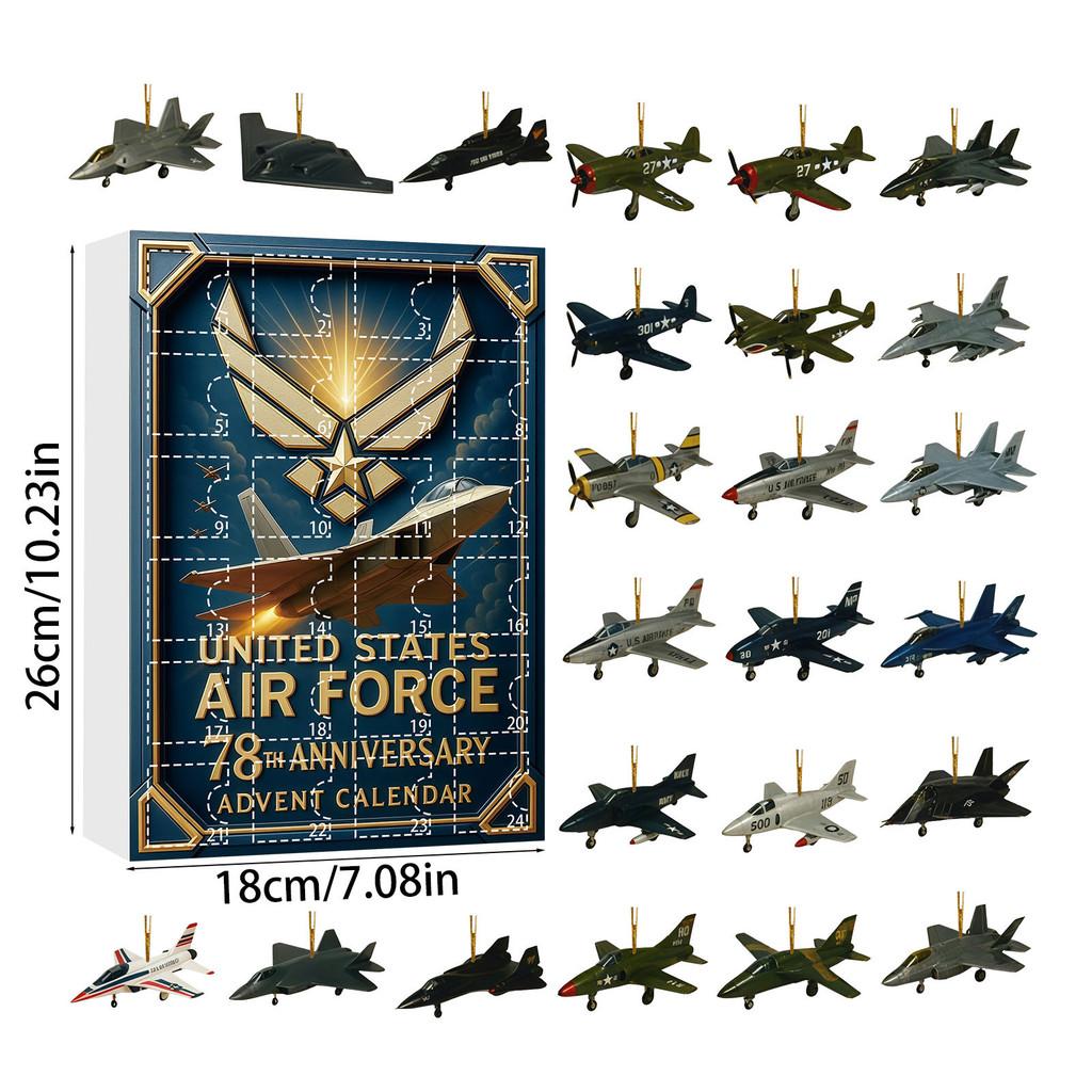 Gorilla Forță Aeriană Balet Acrilic Ornament de Pom de Crăciun Calendar de Advent Cutie Surpriză Cadou Pentru Decor de Sărbători