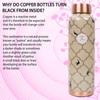 Elevate Your Hydration Game Pure Copper Water Bottle - Joint Less, Leak Proof (950ml)