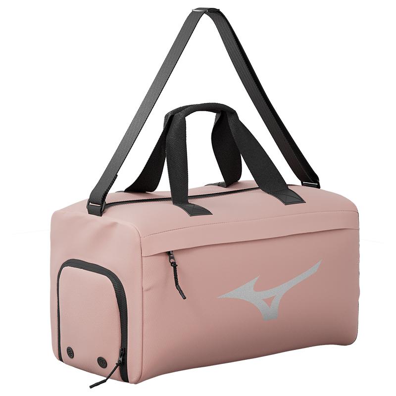 New Mizuno Polyester Travel Bag, Gym Bag, Crossbody Bag Swim Bag Unisex Black N3CMC004-39