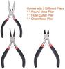 DIY Necklace Bracelet Earrings Set Jewelry Making Kit Handmade Jewelry Making Starter Jewelry Repair Tools Kit with Pliers Beads Jewelry Accessories