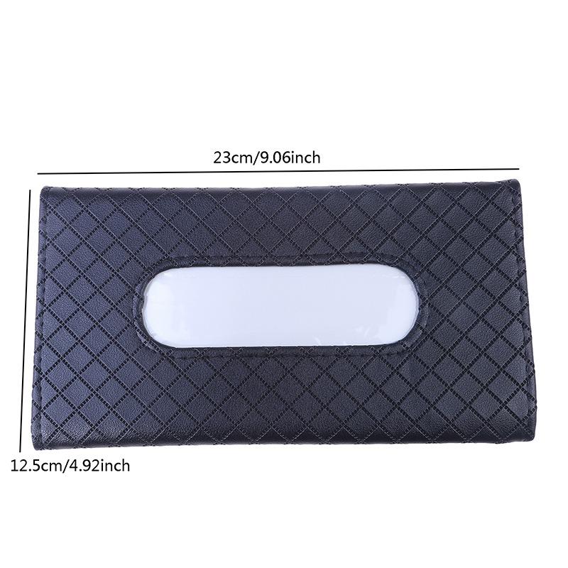 1Pcs Car Tissue Box Towel Sets Car Sun Visor Tissue Box Holder Auto Interior Storage Decoration for BMW Car Decor Accessories