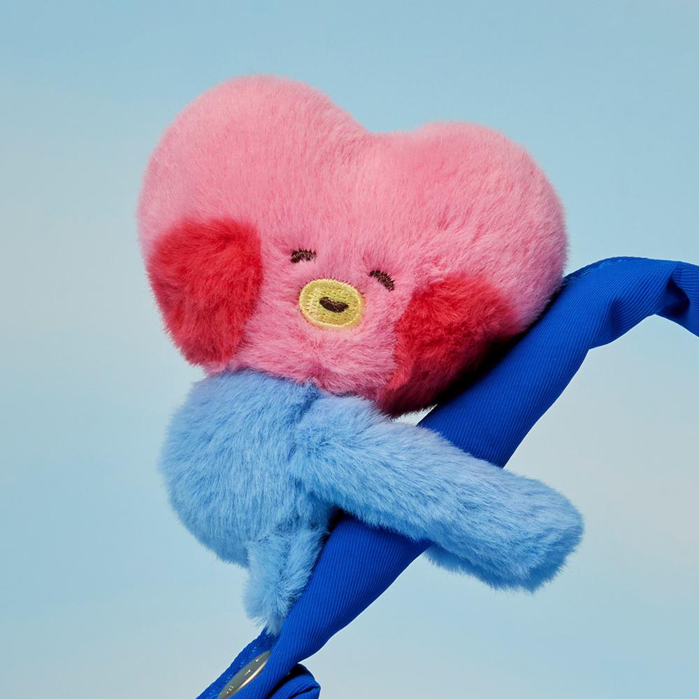 BT21 TATA Mini Minini Hug Me Magnet Plush Keyring