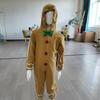 Christmas Gingerbread Man & Halloween Skeleton Knight Children's Jumpsuit Costume