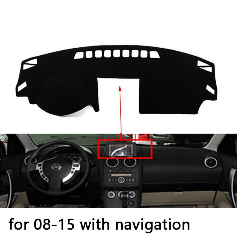 

Для Nissan Qashqai Rogue J10 2006-2013 Автомобильные накладки на приборную панель, коврик, солнцезащитный коврик, подушка, ковры, аксессуары для автомобилей с правым и левым рулем Red Edge