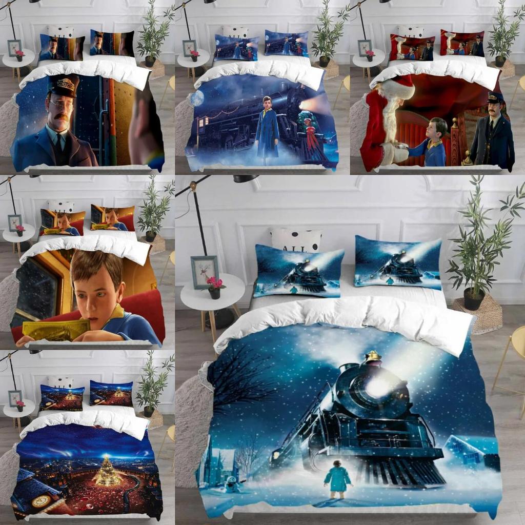 Ausdruck Der Polardruck Muster Bettbezug Kissenbezug Set Schlafzimmer Bettwäsche Geschenk