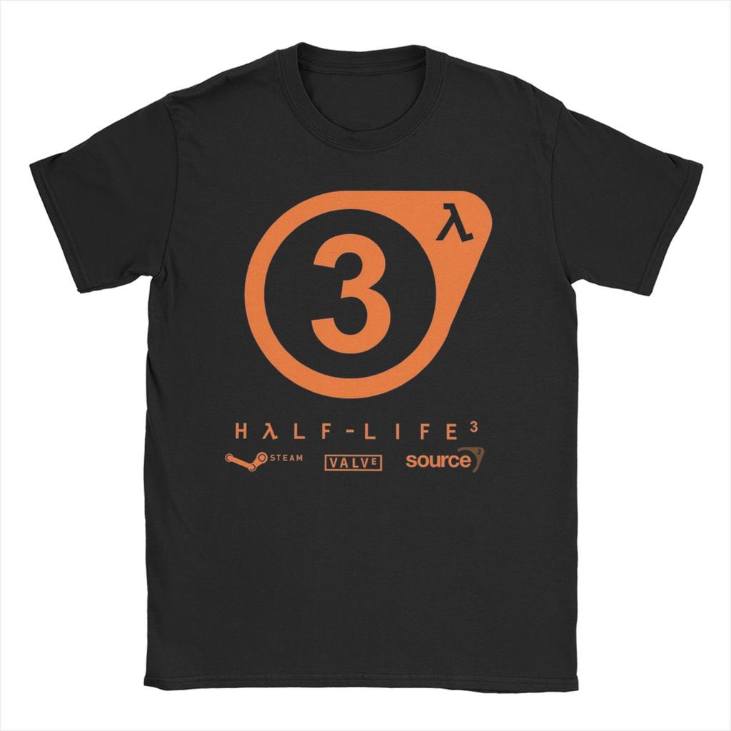 Leisure Half Life 3 Confirmed TShirt for Unisex Women Round Collar Cotton T Shirts  Short Sleeve Tee Shirt New Arrival Tops