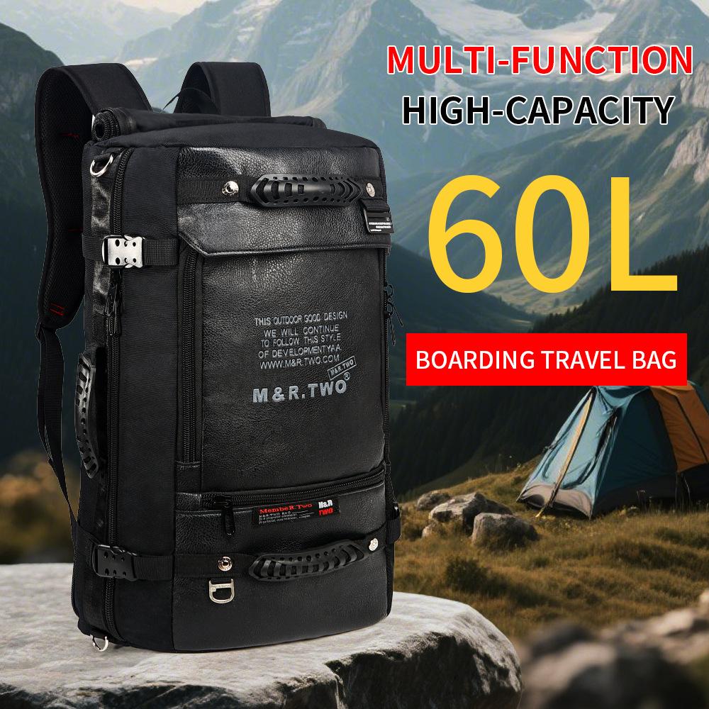 Large Capacity Outdoor Bag Camping Backpack Off-Road Hiking Backpack Sports Multifunctional Waterproof Hiking Bag