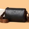 Women's shoulder bag retro wide shoulder strap messenger bag