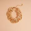 Acrylic Oval Diamond Ring Bracelet Earrings Necklace Accessories Women's Clavicle Chain Versatile Necklace