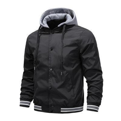 Autumn Loose Hooded Jacket Men's Casual Jacket Baseball Jacket