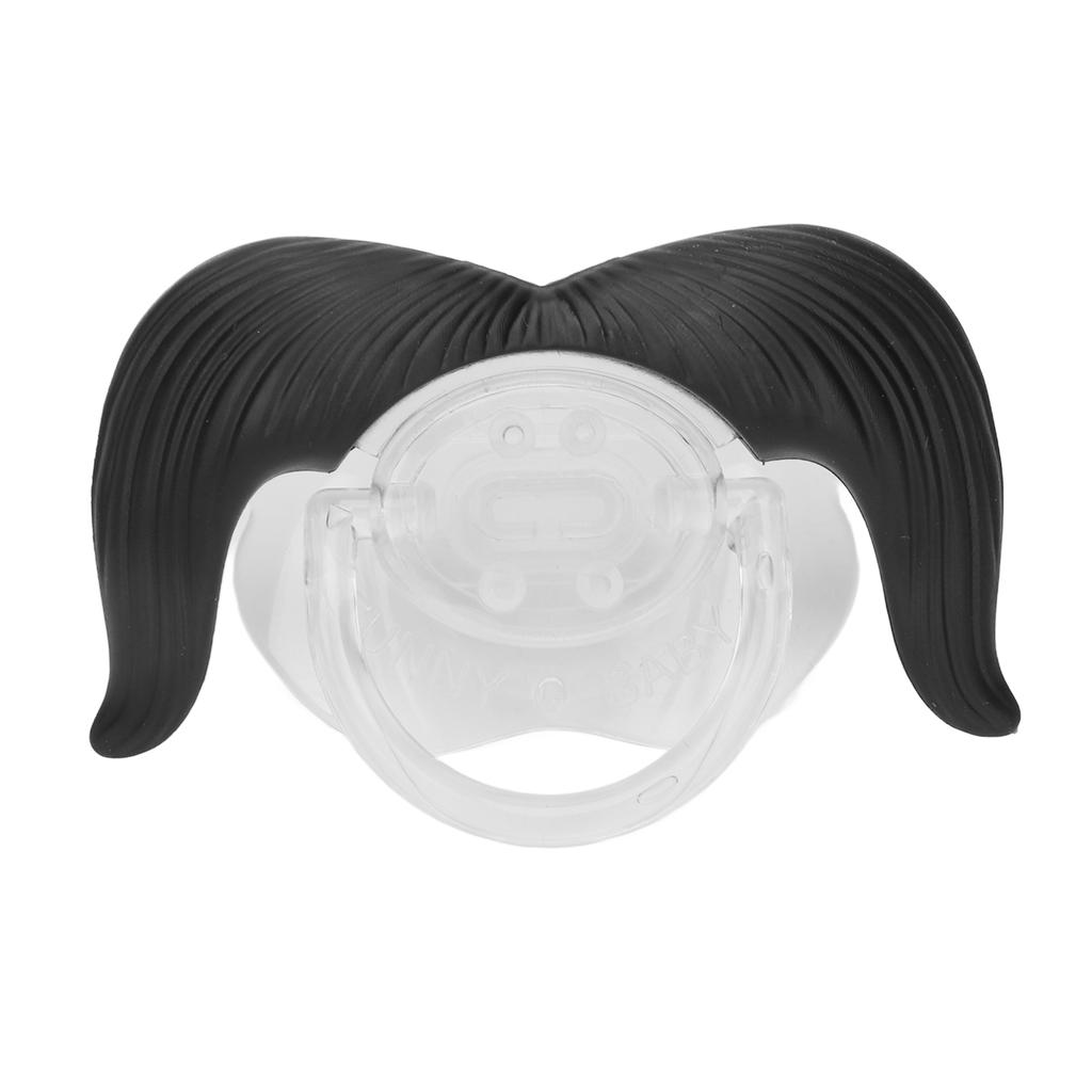Baby Funny Pacifier Long Beard Funny Soft Silicone Pacifier Infant Chewing Orthodontic Tool