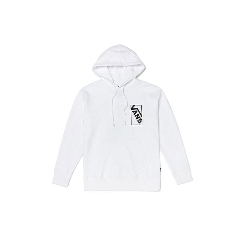 Толстовки Vans Унисекс Белые С капюшоном Средняя Обычный крой VN0A48A7WHT L