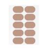 Sweat-absorbing, Breathable, Anti-wear Foot Stickers, High Heels, Small Oval Corns Stickers, Multi-functional Flannel Stickers At Will
