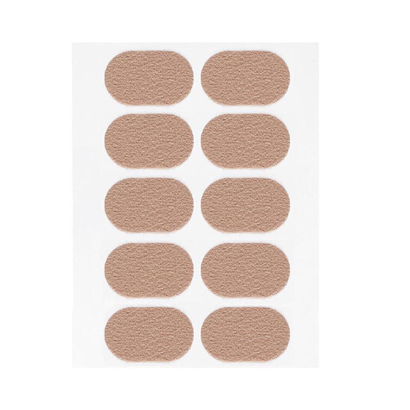 Sweat-absorbing, Breathable, Anti-wear Foot Stickers, High Heels, Small Oval Corns Stickers, Multi-functional Flannel Stickers At Will