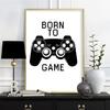 Game Illustration Gamer Quotes Poster Canvas Painting Posters and Prints Wall Art Pictures for Living Room Cuadros Home Decor No Frame