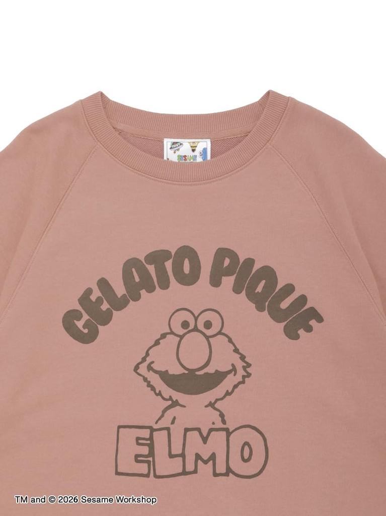 Pullover Half Pants Set PUCT261333 PNK [Gelato Pique] SESAME STREETUNISEXFleece & S-M