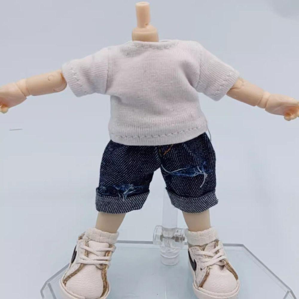 

Long Sleeve Doll Shirt Fashion Doll T-shirt Tops Casual Wear Shirts 1/11 ob11 Dolls/1/12 Bjd Dolls 9