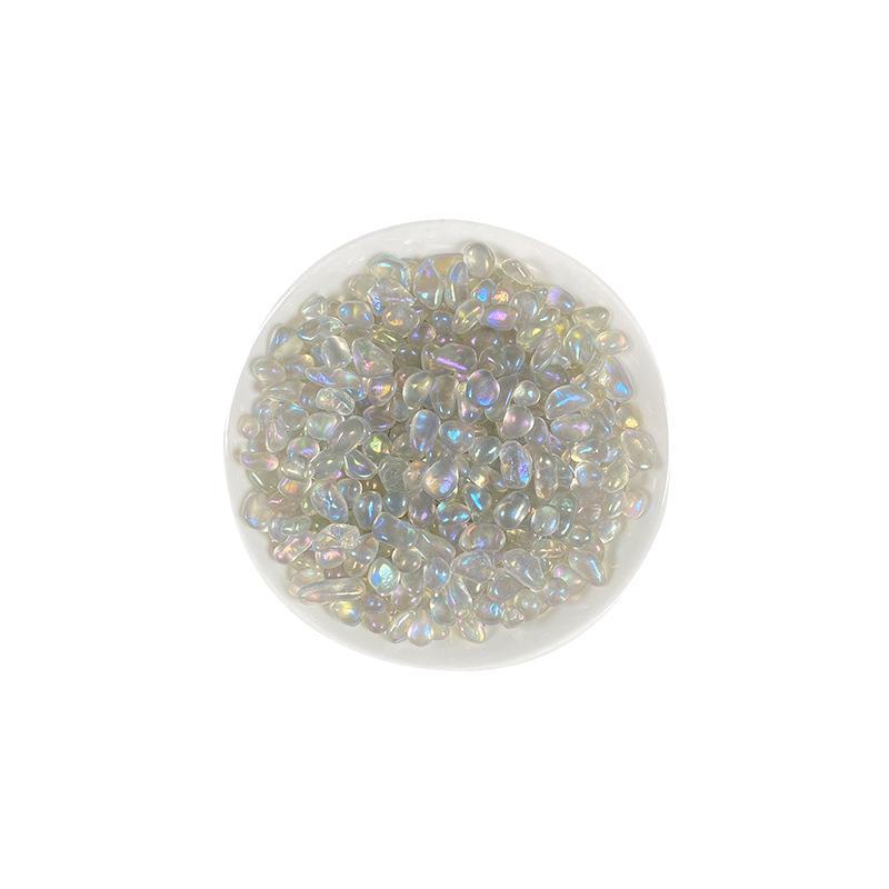 Blue Moonstone Crushed Particles for Aquarium, Landscaping, Flower Pots, and Decorative Paving.