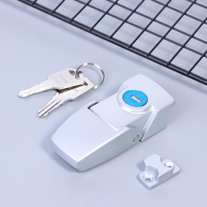 Dk604 Schnallenverschluss Edelstahl Schrankriegel Schubladensicherheit Knebelverschluss mit zwei Schlüsseln