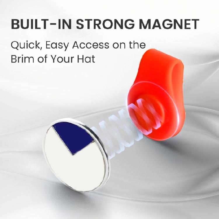 Soft and Sturdy Silicone Golf Hat Clip with Magnetic Holder Designs Decoration with Various Hat Types Daily Use