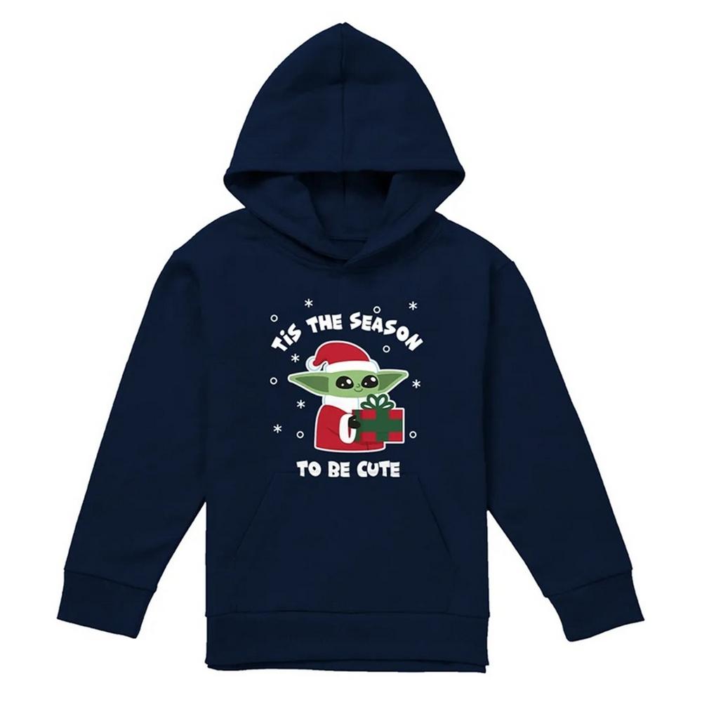 Star Wars The Mandalorian Childrens/Kids Tis The Christmas Season Grogu Hoodie