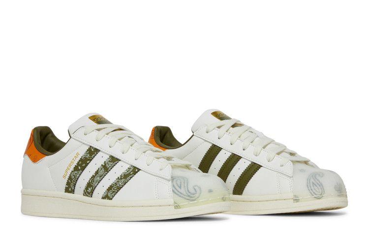 Unisex Sneakers Adidas Superstar 'Bandana - Off White Focus Orange'