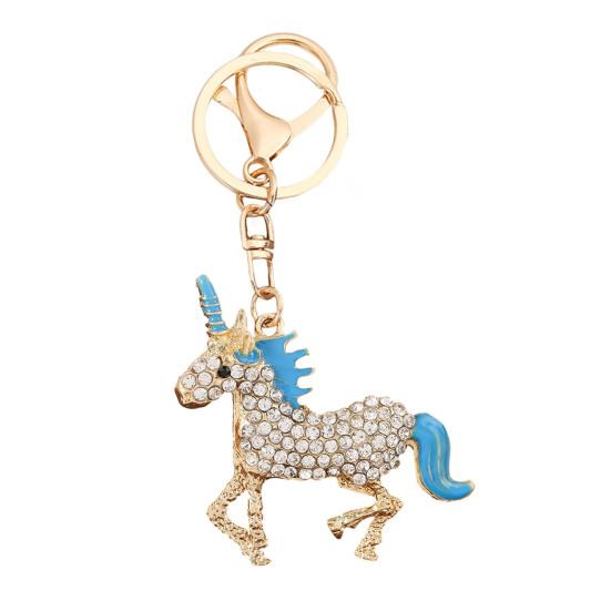 Keychain Pendant 2026 Year of Horse Mascot Good Luck Charm Key Chain Bags Backpacks Car Decoration Chinese New Year Gift