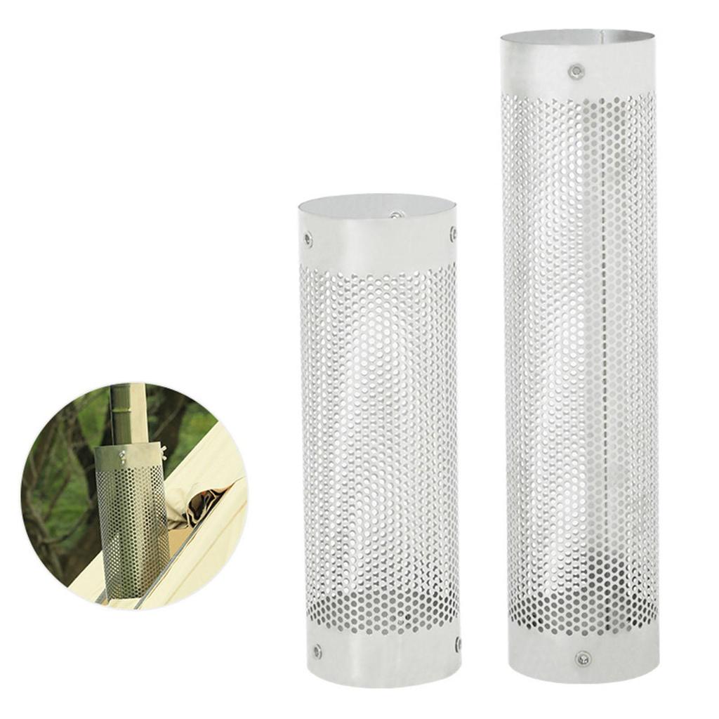 Camping Tent Stove Chimney Pipe Exhaust Pipe Stainless Steel for Outdoor