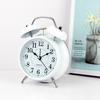 Simple 4-inch Ringing Alarm Clock for Students To Use for Home Bedside Silent Sweep Second Ringing Clock Clock Function Modern and Simple
