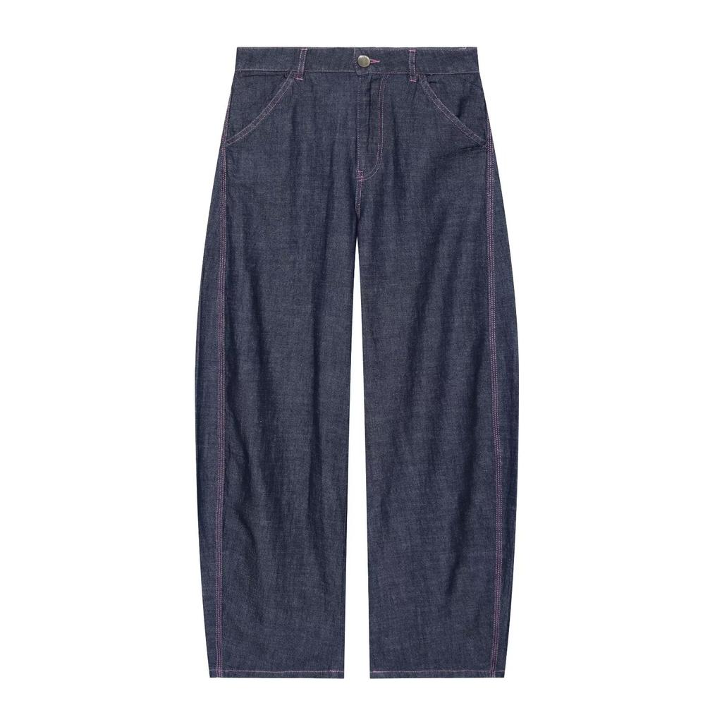 European and American style, wholesale women's clothing denim shoulder pads nine-point short skirt shirt + denim bucket pants set