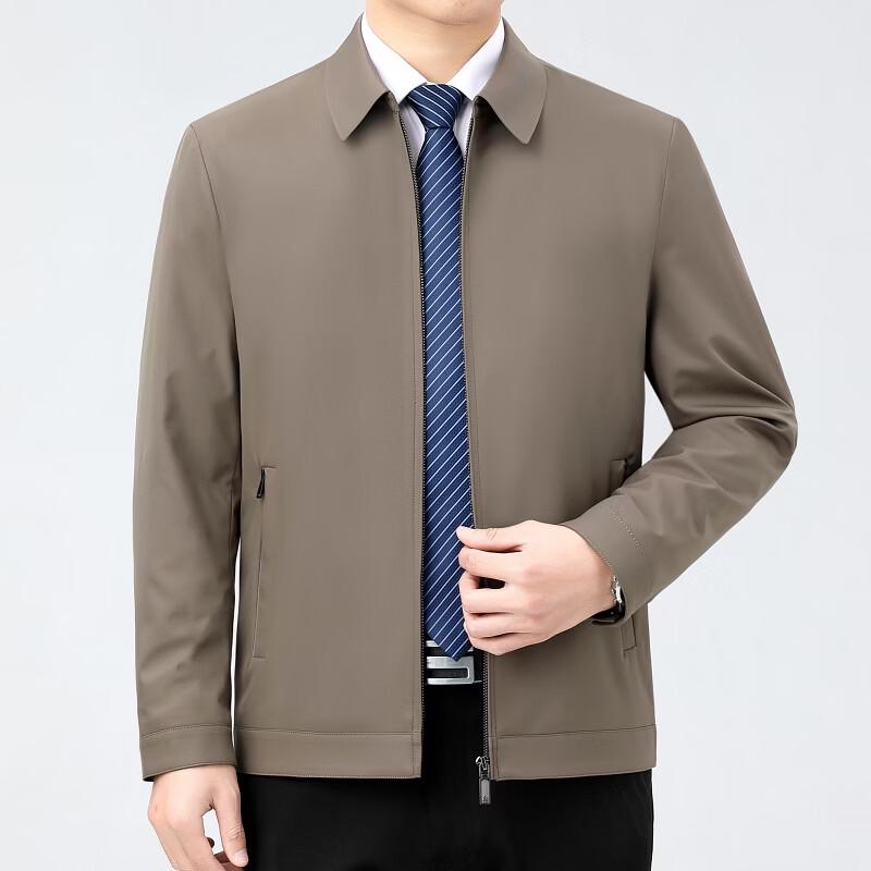 Firstview Men s Business Executive Lapel Zip Jacket M