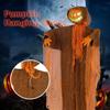 1PC Halloween Pumpkin Party Decoration Hanging Head Green Light Rotating Pumpkin Glowing Sound Hanging Prop Courtyard