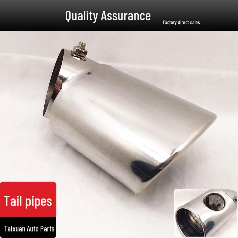 Chevrolet Trax Silver Tailpipe Exhaust Decoration