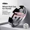 4ks/sada 58mm Krytky středů kol automobilu Kryty nábojů Znak pro Honda Civic Accord Crider City XRV CRV HRV Inspire Fit Odyssey Envix Styling