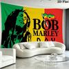 Bob Marley Poster Wall Tapestry Aesthetic Wall Hanging Printed Fabric Blanket Decorative Tapestries for Bedroom Living Room Home Decor