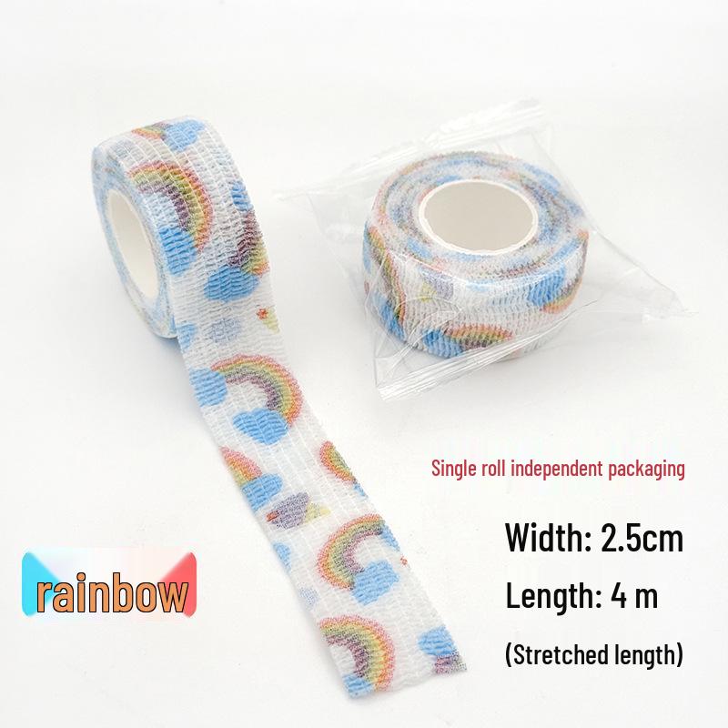 Elastic Finger & Wrist Support Bandage – Non-Slip Self-Adhesive Protection for Writing & Sports