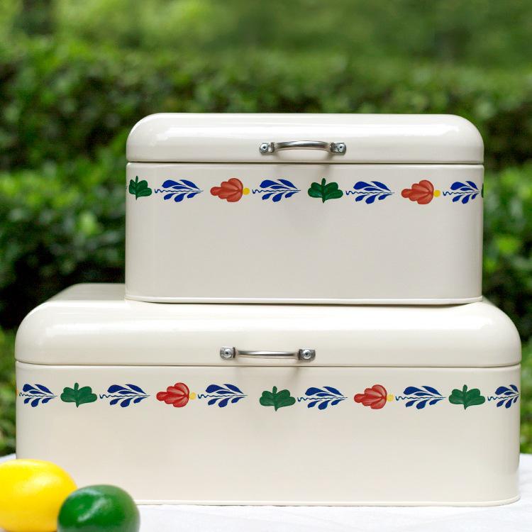 European Desktop Storage Box: Rust-Proof, Sun-Proof Organizer for Bread, Files, Cups, and Dishes