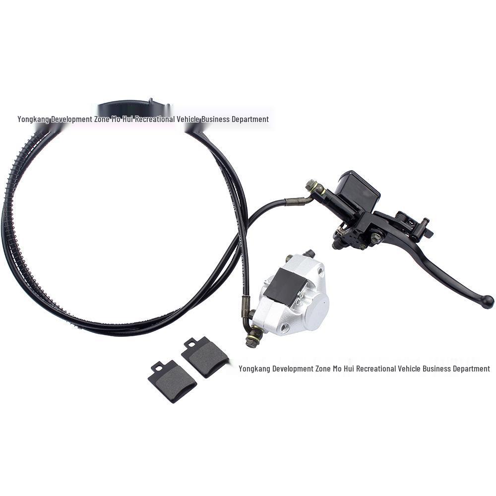 GY6 125-250CC ATV Beach Buggy Hand Rear Brake Master Cylinder & Caliper Assembly with Brake Pads Other