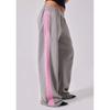 Pantalones de chándal rectos de corte relajado para mujer - Ropa urbana, pantalones casuales anchos con cintura elástica - Estilo de los 2000s